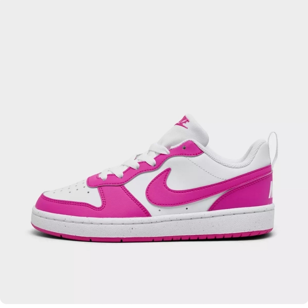 Nike Court Borough Low Recraft Sneakers - White & Pink